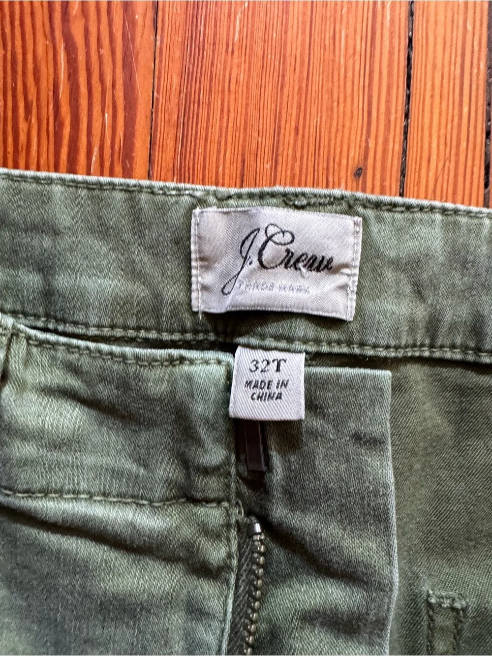 Women’s Olive Green J Crew Pant